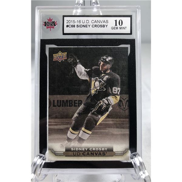 2015-16 US Canvas - Sidney Crosby KSA 10 - Penguins