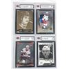 Image 1 : Graded Hockey ROOKIE Cards x4 - Addison, Dunn, K'Andre
