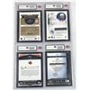 Image 2 : Graded Hockey ROOKIE Cards x4 - Addison, Dunn, K'Andre