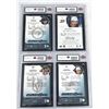 Image 2 : Graded Hockey ROOKIE Young Guns x4 - Lindholm, Benoit, Ferguson