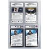 Image 2 : Graded Hockey ROOKIE Young Guns x4 - Caron, Neuvirth, Angelllo