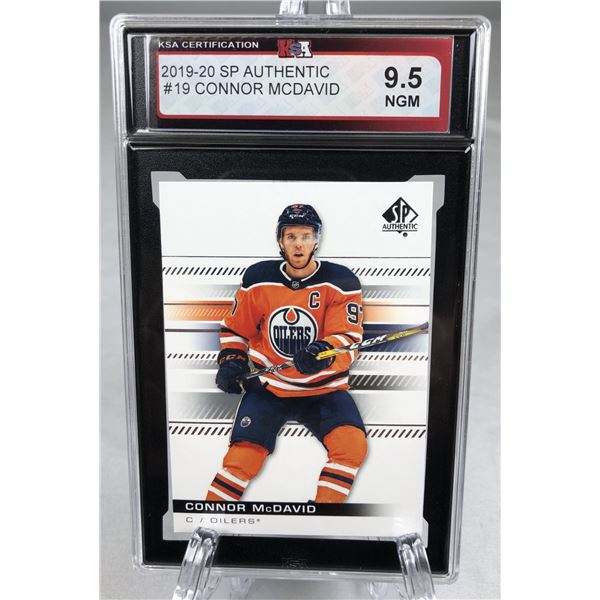 2019-20 SP Connor MCDAVID KSA 9.5 - Oilers