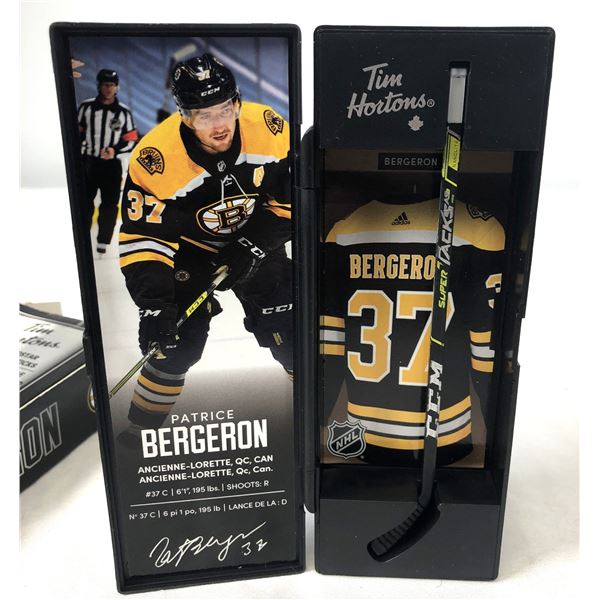 Patrice Bergeron Tim Hortons Stick & Locker - Bruins
