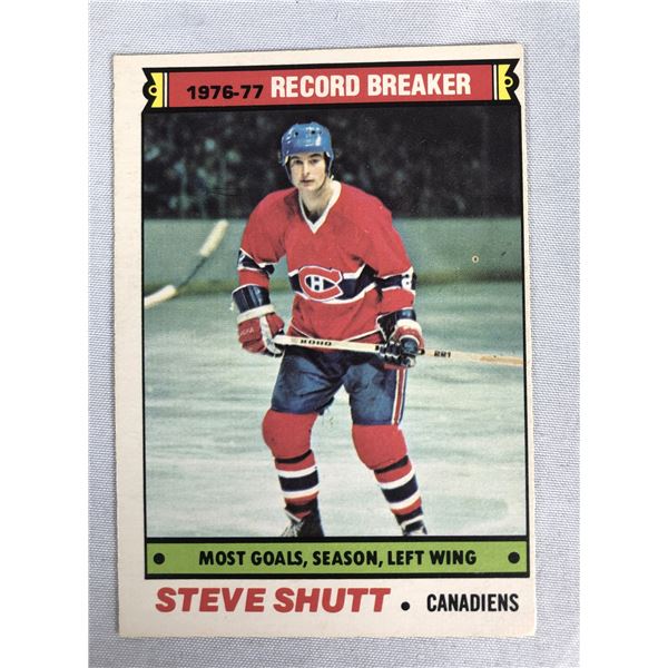 1977-78 OPC Steve Shutt RB - Canadiens