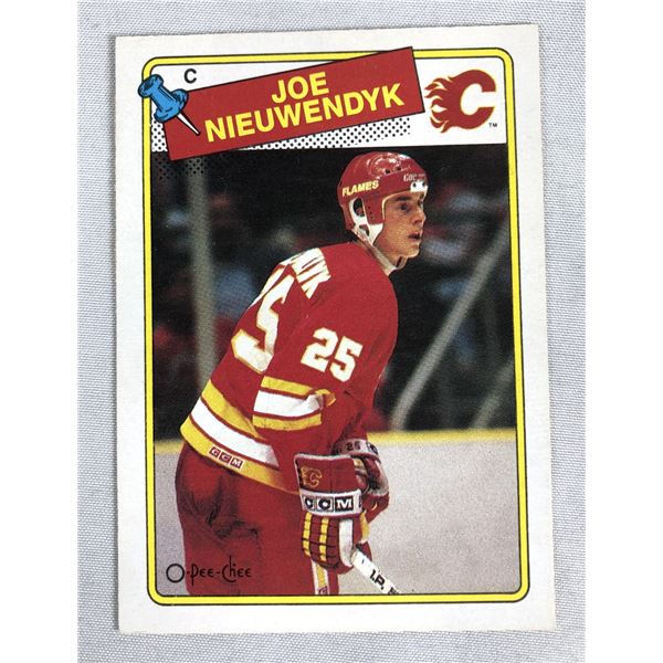 Joe Nieuwendyk ROOKIE Card - 88-89 OPC Flames