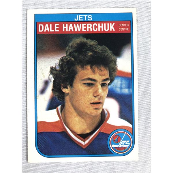 Dale Hawerchuk ROOKIE CARD - 82-83 OPC - Jets