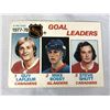 Image 1 : 1978-79 OPC Goal Leaders - Laflueur, Bossy, Shutt