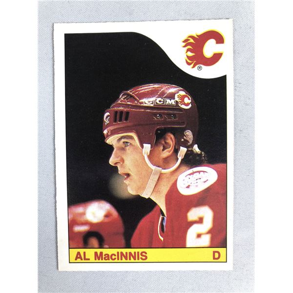 Al MacInnis ROOKIE CARD - 85-86 OPC - Flames