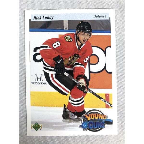 Nick Leddy YG VARIANT Rookie Card - Blackhawks