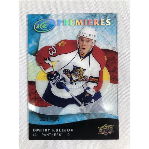 Dmitry Kulikov ICE ROOKIE Card /499 - Panthers