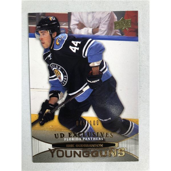 Erik Gudbranson ROOKIE CARD /100 Young Guns - Panthers