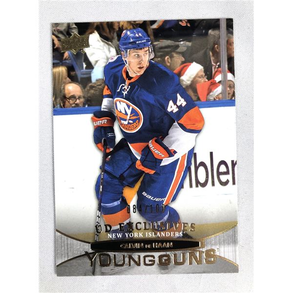 Calvin de Haan ROOKIE CARD /100 Young Guns - Islanders