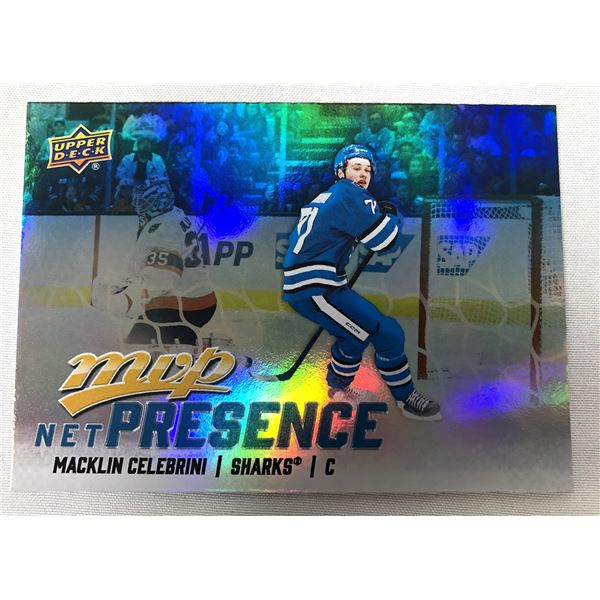 Macklin Celebrini 2025-26 MVP Net Presence - Sharks