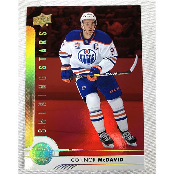 2017-18 UD Shining Stars - Connor MCDAVID - Oilers