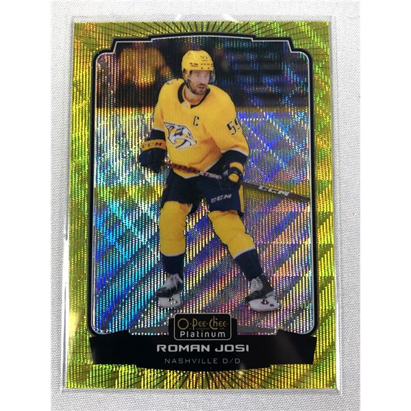 2022-23 OPC Neon Yellow Surge - Roman Josi - Predators