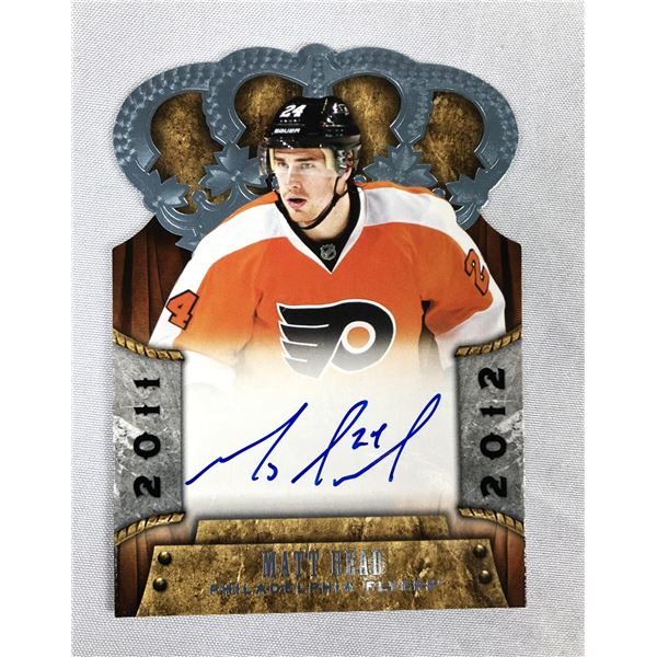 2011-12 Panini - Matt Read AUTO - Flyers