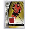 Image 1 : 2017-18 SP - Logan Brown Game Used /399 - Senators