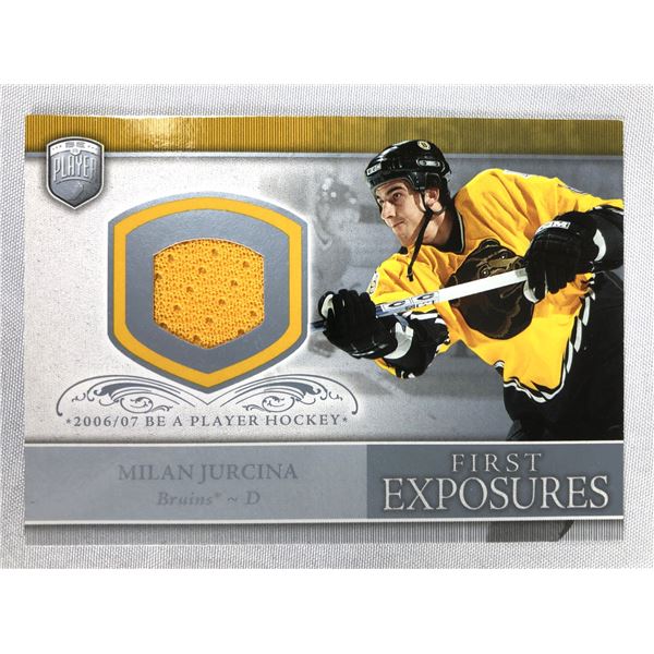 2006-07 BAP - Milan Jurcina Game Used - Bruins