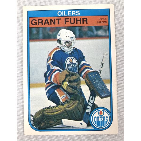Grant Fuhr ROOKIE CARD - 1982-83 OPC - Oilers
