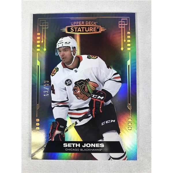 2021-22 Stature - Seth Jones /99 - Blackhawks