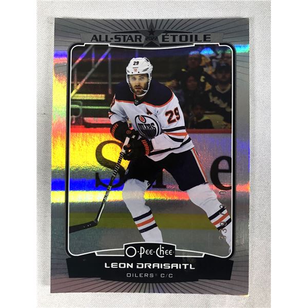 2022-23 OPC Plat - Leon Draisaitl /350 - Oilers