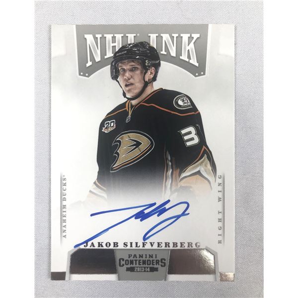 2013-14 Panini - Jakob Silfvberg AUTO - Ducks