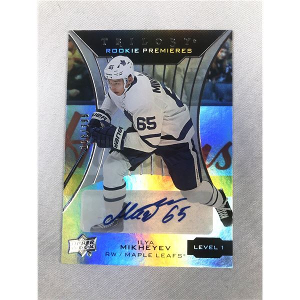 2019-20 Trilogy - Ilya Mikheyev AUTO - Maple Leafs
