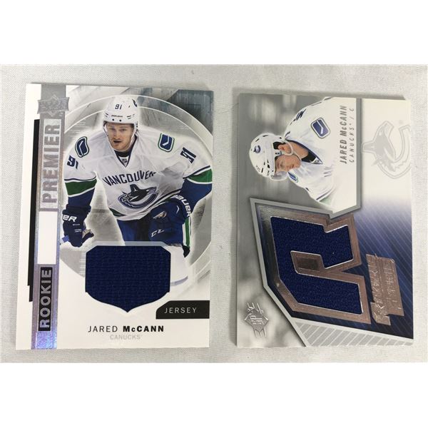 Jared McCann GAME Used Lot x2 - Canucks