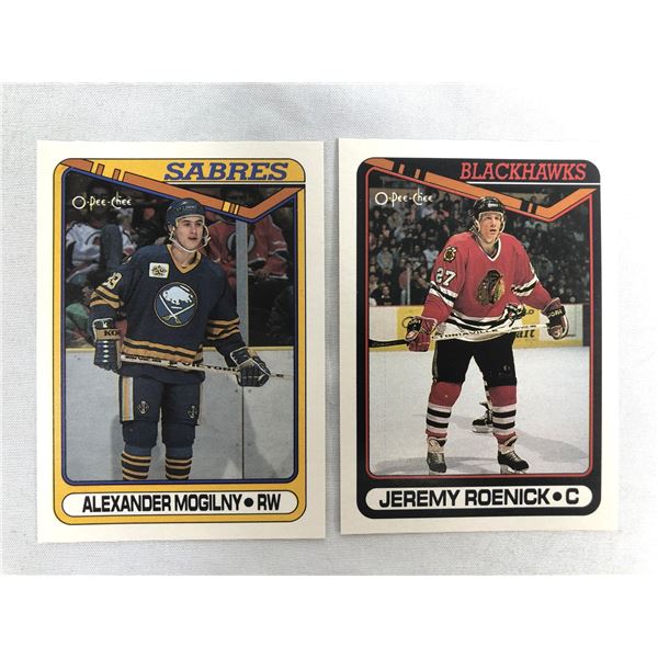 Jeremy Roenick & Alexander Mogilny ROOKIE LOT