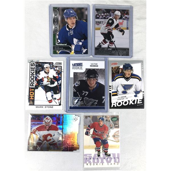 Hockey ROOKIES LOT x7 - Marner, Hedman, Koivu