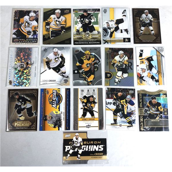 Sidney Crosby LOT x16 Cards
