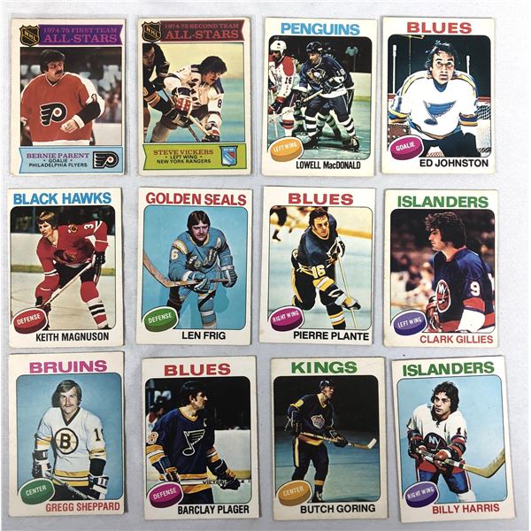 1976-76 OPC Hockey LOT x12