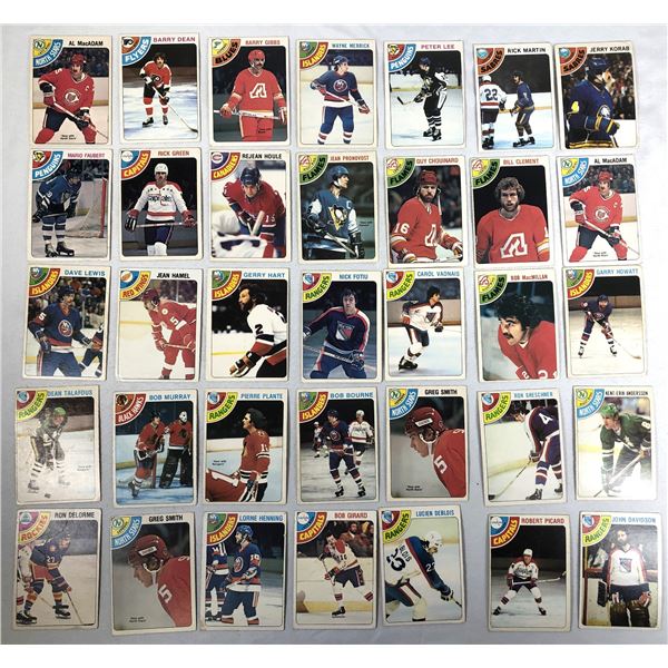 1978-79 OPC Hockey Lot x35