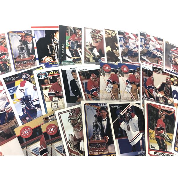 Patrick Roy Lot x28 - Canadiens