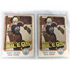 Image 1 : 1981-82 OPC Andy Moog ROOKIE Cards x2 - Oilers