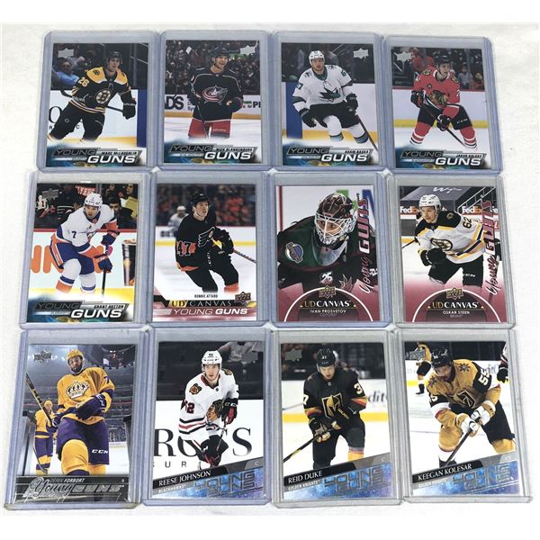 Young Guns Hockey LOT x12