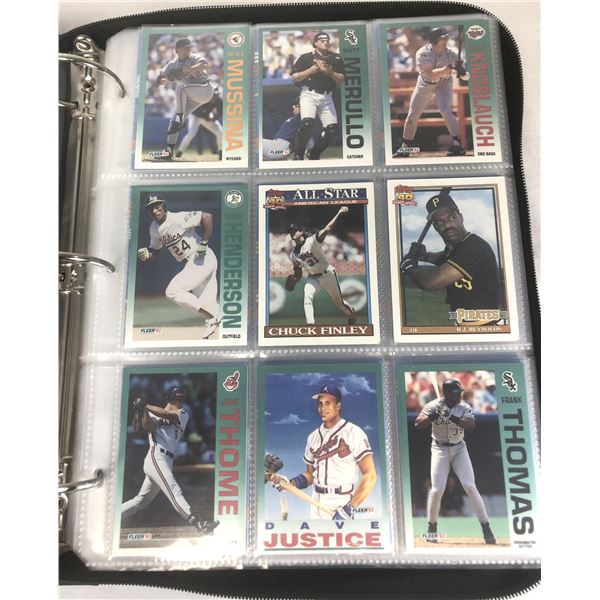 Error Cards LOT x 220 Cards - Baseball & Hockey in Binder