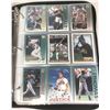 Image 1 : Error Cards LOT x 220 Cards - Baseball & Hockey in Binder