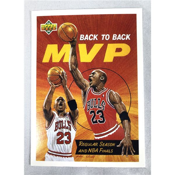 1992 UD Michael Jordan MVP - Bulls