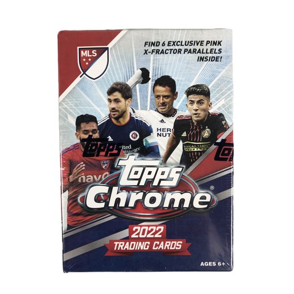 2022 Topps Chrome MLS SEALED Box - Soccer Football