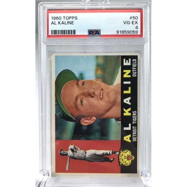 1960 Topps - Al Kaline PSA 4 - Tigers