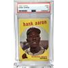 Image 1 : 1959 Topps - Hank Aaron PSA 3 - Braves