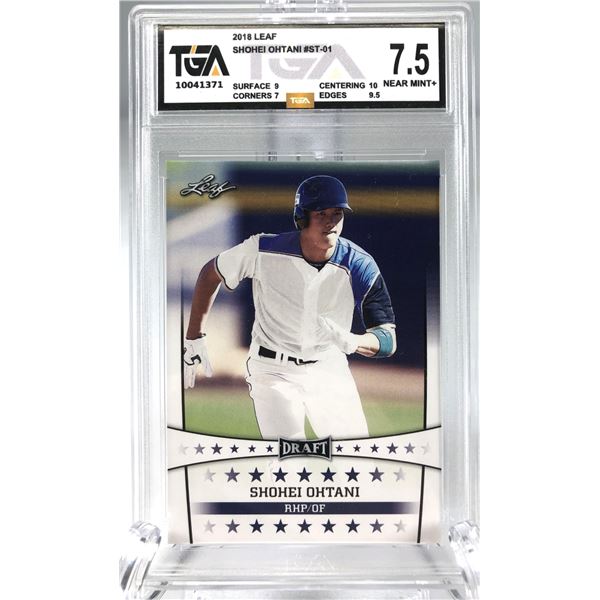 2018 Leaf - Shohei Ohtani TGA 7.5