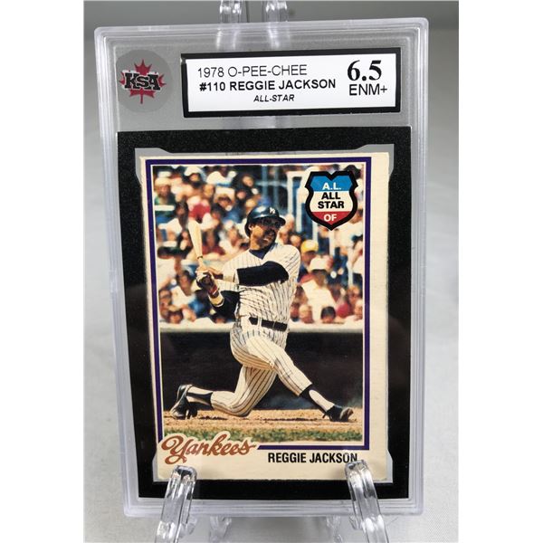 1978 OPC - Reggie Jackson KSA 6.5 - Yankees