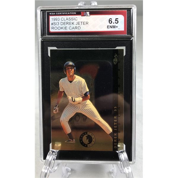 1993 Classic - Derek Jeter ROOKIE KSA 6.5 - Yankees