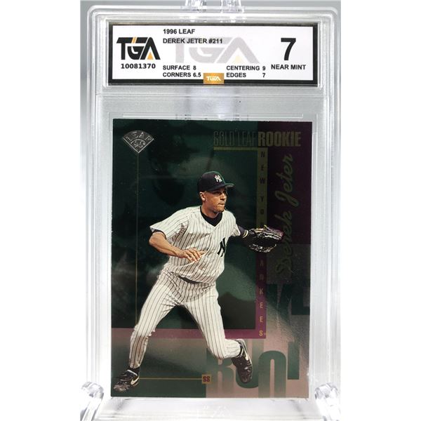 1996 Leaf - Derek Jeter TGA 7 - Yankees