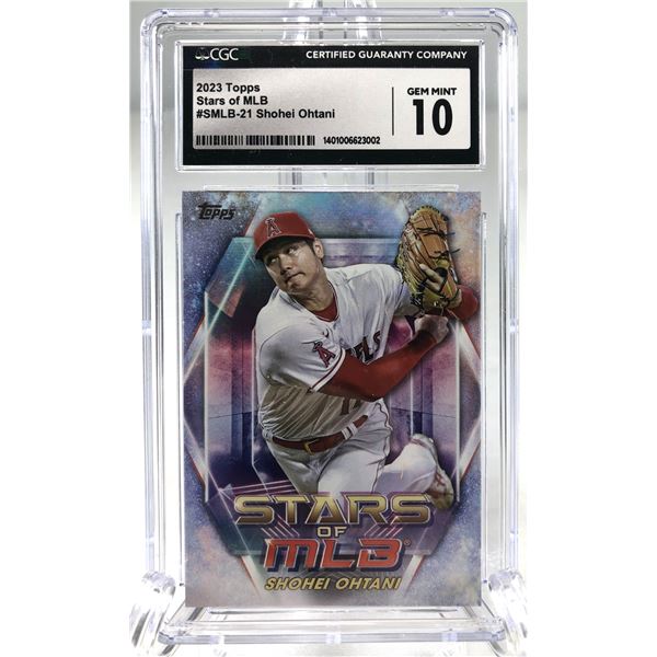 2023 Topps Stars - Shohei Ohtani CGC 10 - Angels