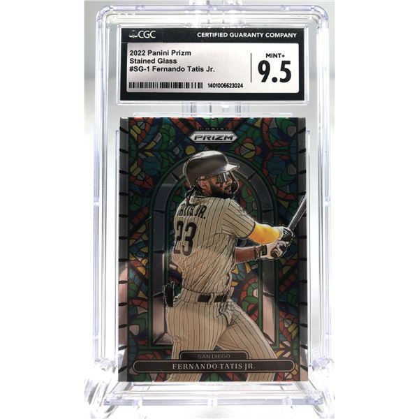 2022 Prizm Stained Glass - Fernado Tatis CGC 9.5 - Padres