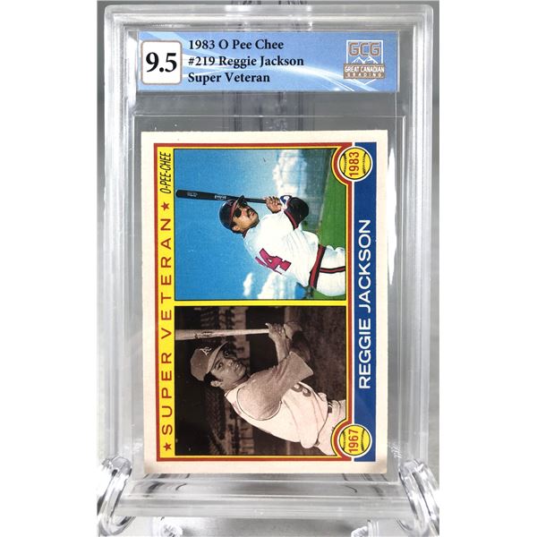 1983 OPC - Reggie Jackson GCG 9.5 - Angels