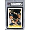 Image 1 : 1996 Topps - Mantle & Hank Aaron KSA 7.5 - Braves Yankees
